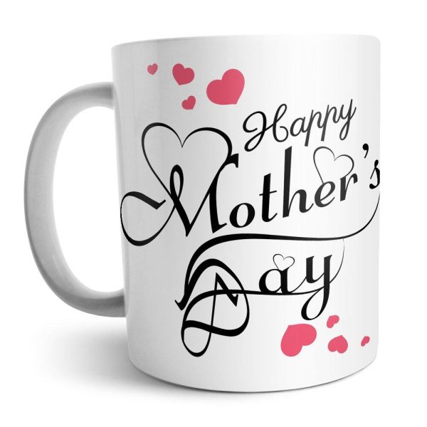 "Happy Mothers Day" - Best Mom Ceramic White Mug. - Image 3
