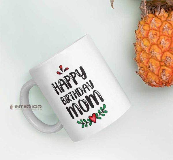 "Happy Birthday Dad Mom" Couple Ceramic Coffee Mug. - Image 3