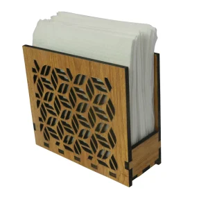 Glossy Wooden Mini Tissue Holder ( Small tissue paper holder ).