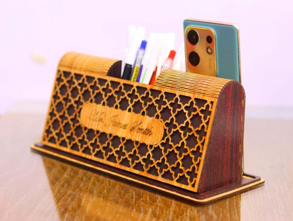 Personalized Office Desk Organizer