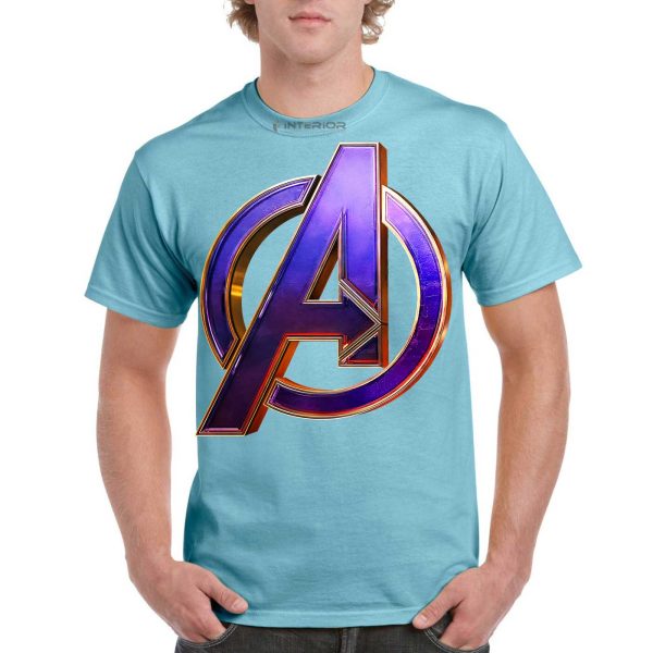 "Avenger Logo " Printed T- Shirt For Men Half Sleeve Round Neck T-Shirt.