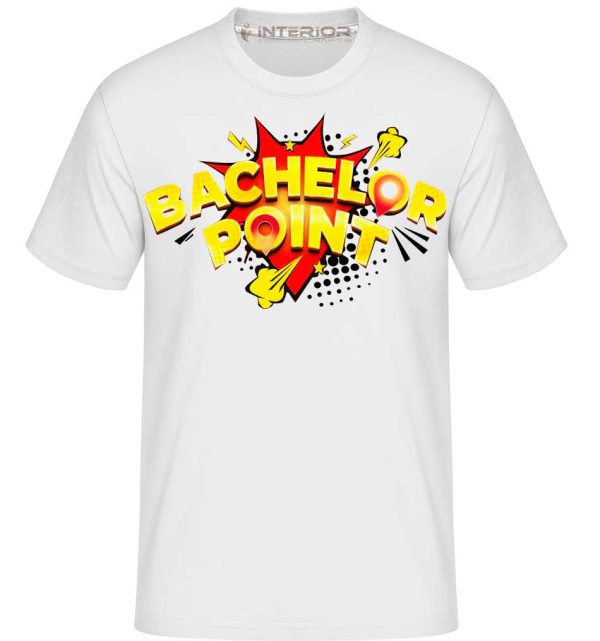 "Bachelor Point" Printed T- Shirt For Men Half Sleeve Round Neck T-Shirt. - Image 3