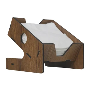 "Modern Decorative Mini Napkin Holder Glossy Board."