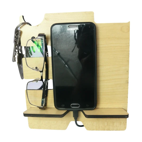 "Wooden docking station" - Image 4