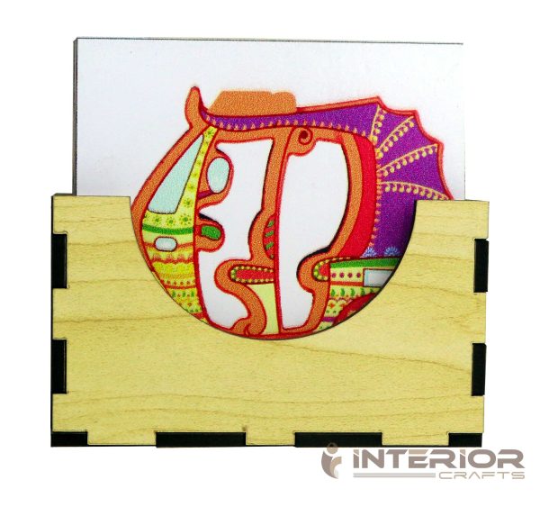 "Colorful Printed PVC Coasters" Waterproof Durable Set of (6 Pieces). - Image 3