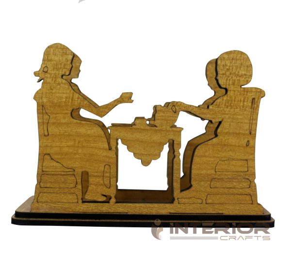 Glossy Couple Tissue Holder (Small tissue paper holder) - Image 2