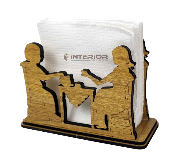 Glossy Couple Tissue Holder (Small tissue paper holder) - Image 3