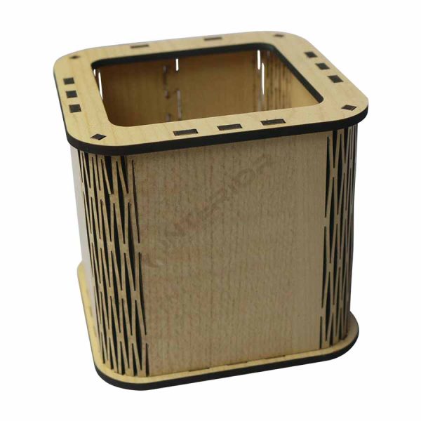 Wooden Decorative Sami Square "Flexible Pen Holder". - Image 5