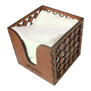 "Thin-Plywood Mini Tissue Holder"