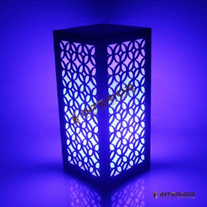 "Wooden Circle Mesh Ambient Light"